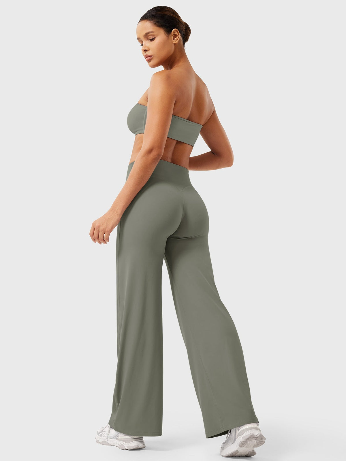 Women's Summer High-Waist Flared Pants