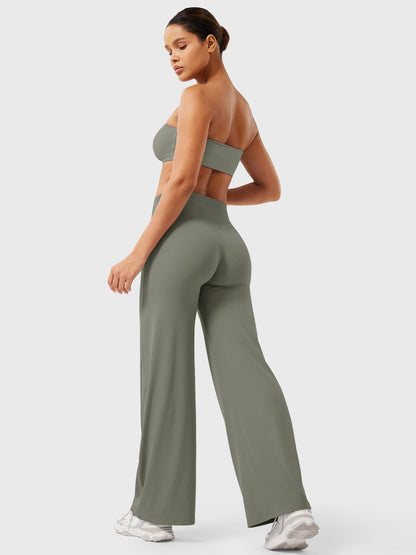 Women's Summer High-Waist Flared Pants