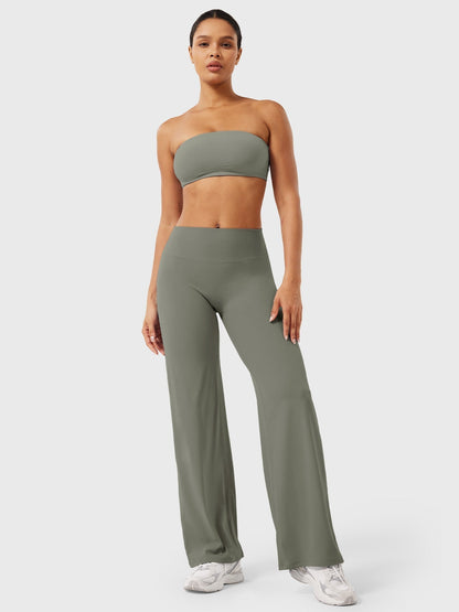 Women's Summer High-Waist Flared Pants
