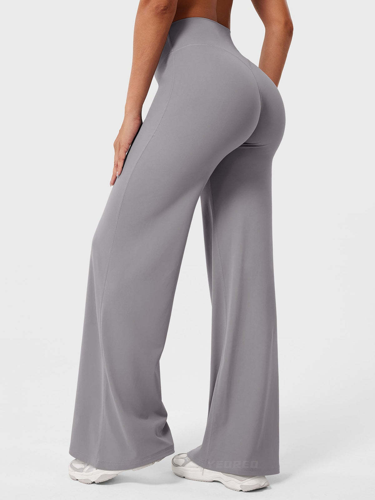 Women's Summer High-Waist Flared Pants
