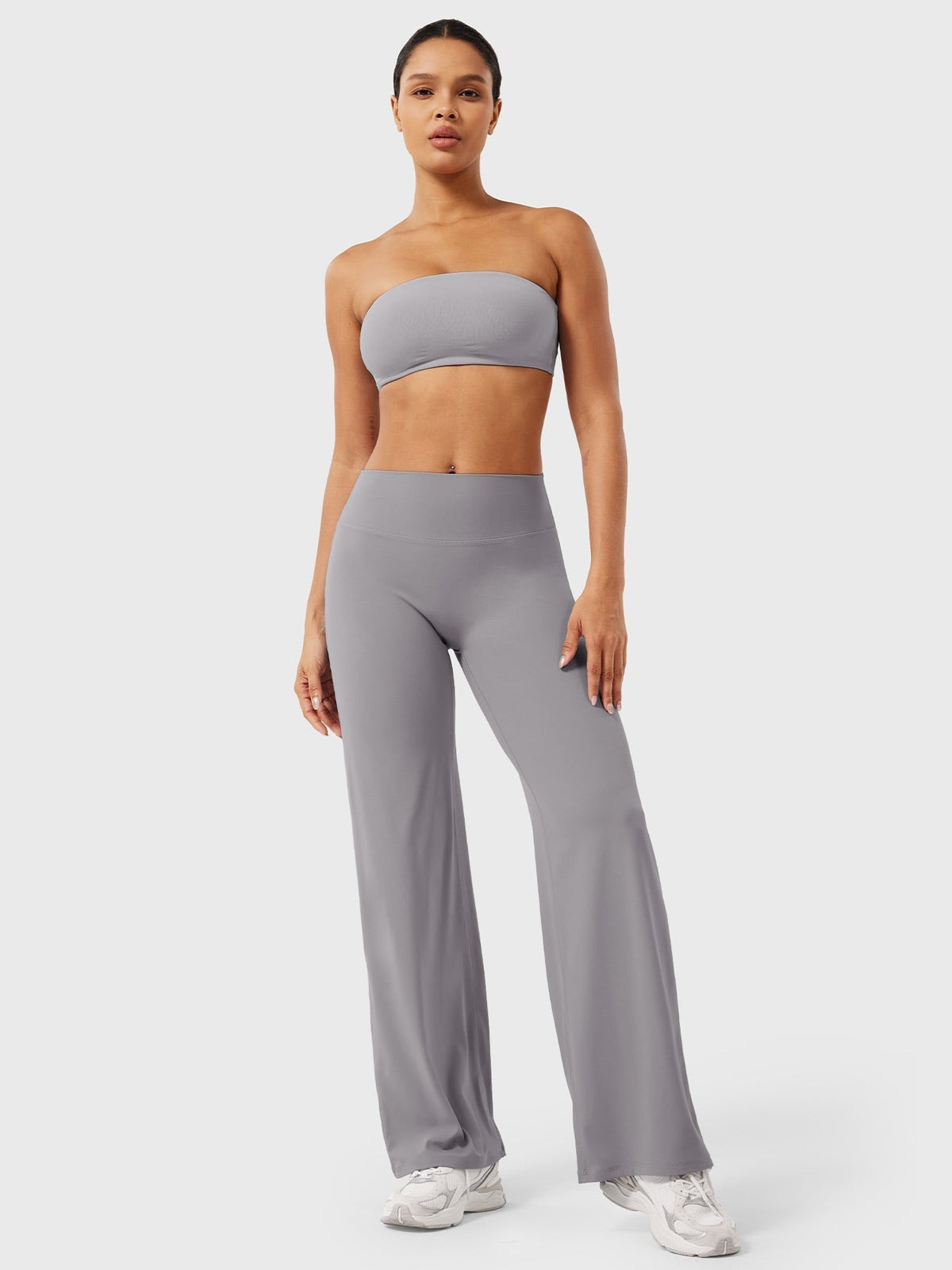 Women's Summer High-Waist Flared Pants