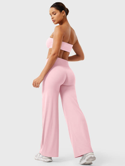 Women's Summer High-Waist Flared Pants