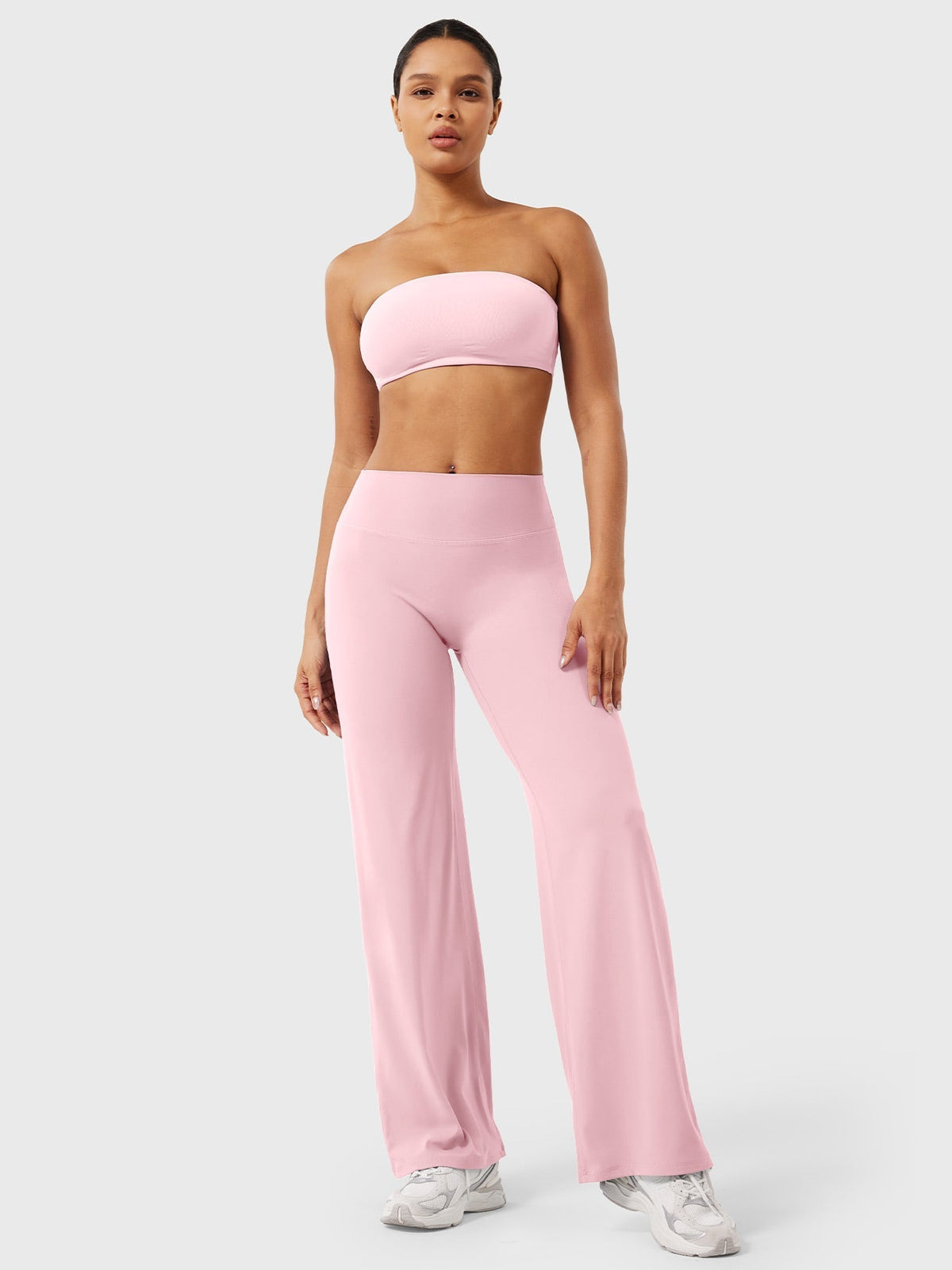 Women's Summer High-Waist Flared Pants