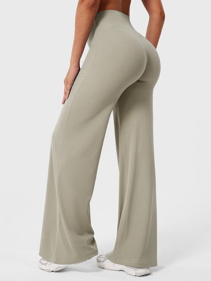 Women's Summer High-Waist Flared Pants