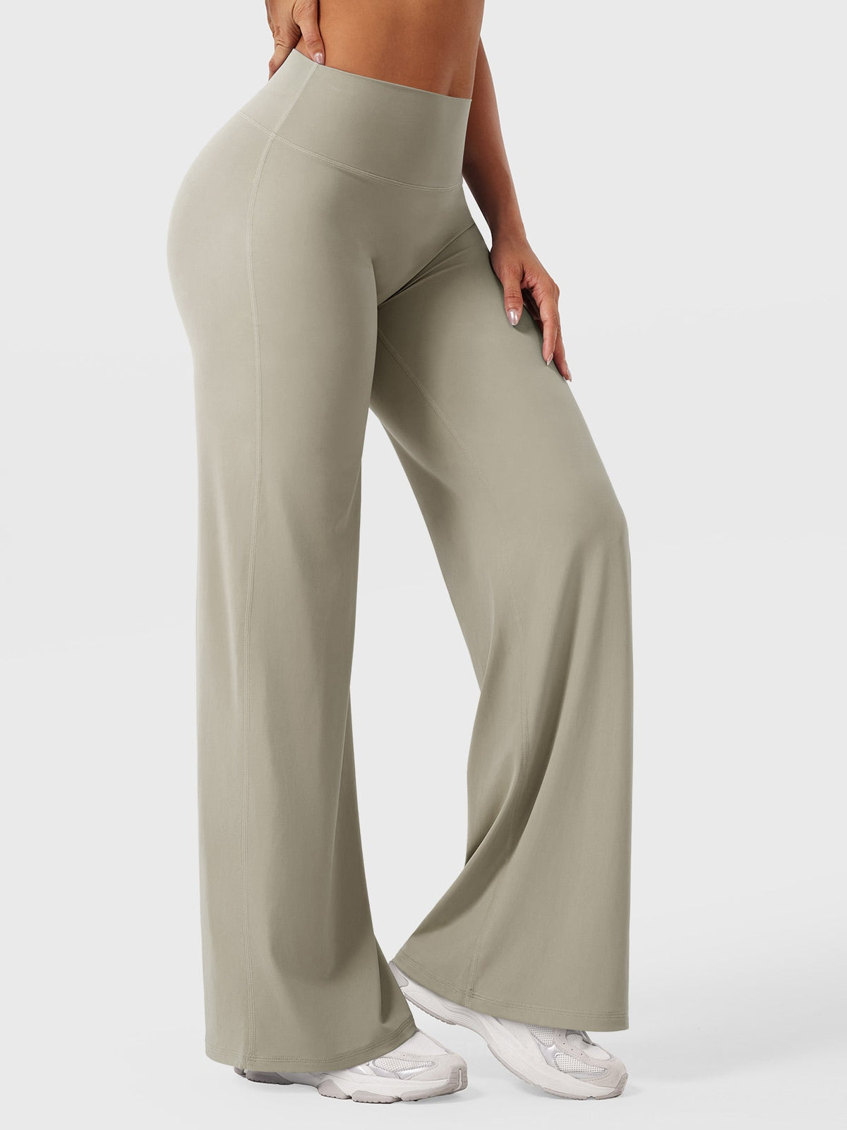 Women's Summer High-Waist Flared Pants