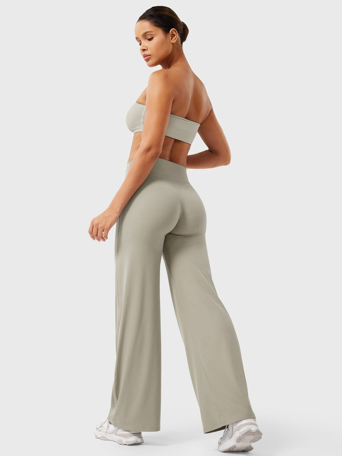 Women's Summer High-Waist Flared Pants