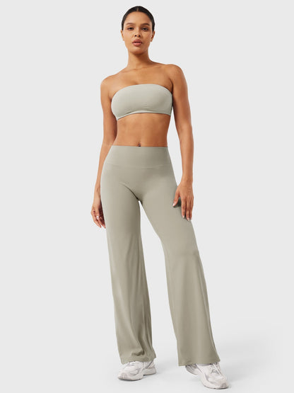 Women's Summer High-Waist Flared Pants