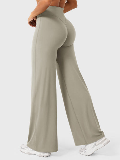 Women's Summer High-Waist Flared Pants