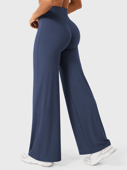 Women's Summer High-Waist Flared Pants