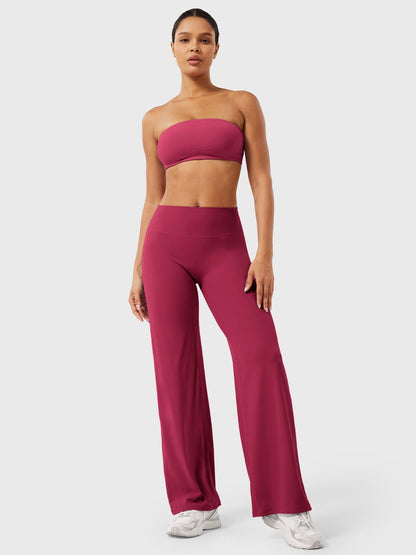 Women's Summer High-Waist Flared Pants