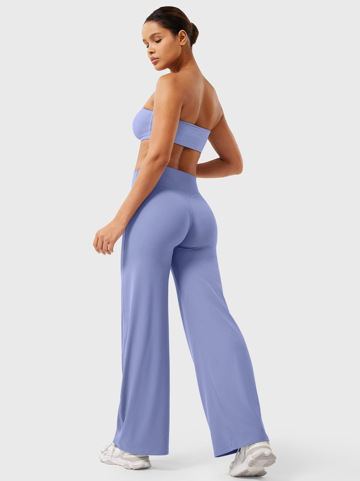 Women's Summer High-Waist Flared Pants