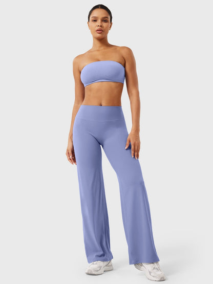 Women's Summer High-Waist Flared Pants