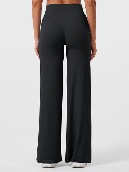 Women's Summer High-Waist Flared Pants