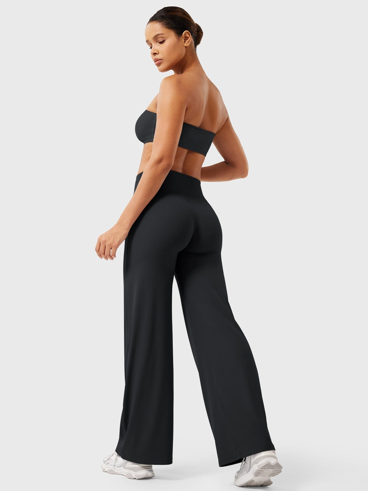 Women's Summer High-Waist Flared Pants