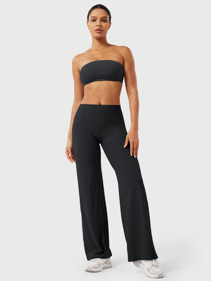Women's Summer High-Waist Flared Pants