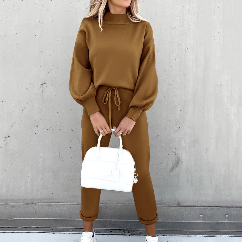 Women's Two-Piece Relaxed Loungewear Set
