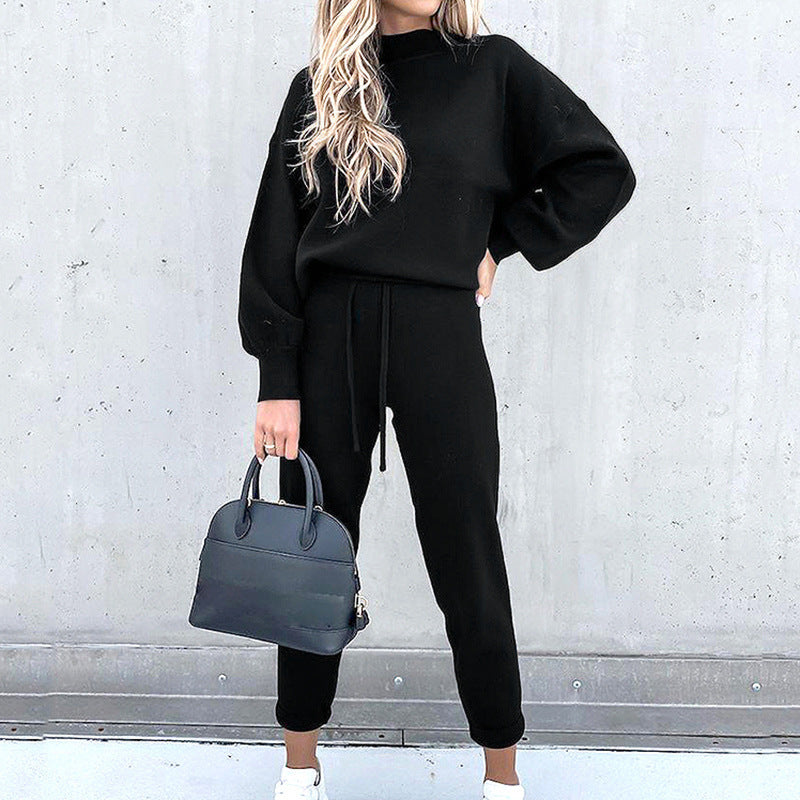 Women's Two-Piece Relaxed Loungewear Set